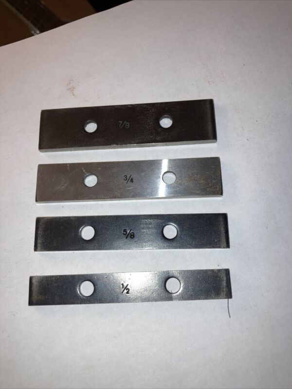 OLD USED VINTAGE MACHINING TOOLS MACHINIST FINE SLIDING PARALLELS