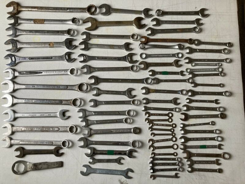 Wrench set Lot Vintage Craftsman Allied Sears SK Tools Made In Italy