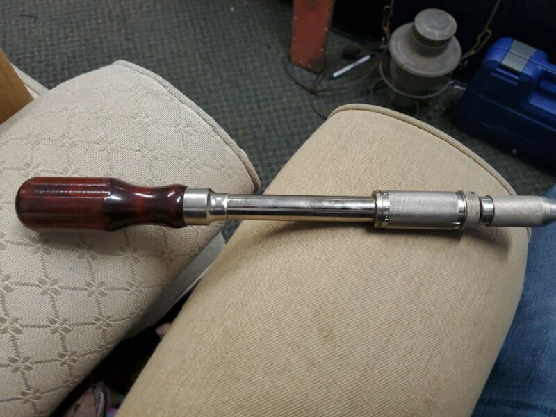 Vintage Craftsman PushTwist Reversible Screwdriver. W/bit Early Logo