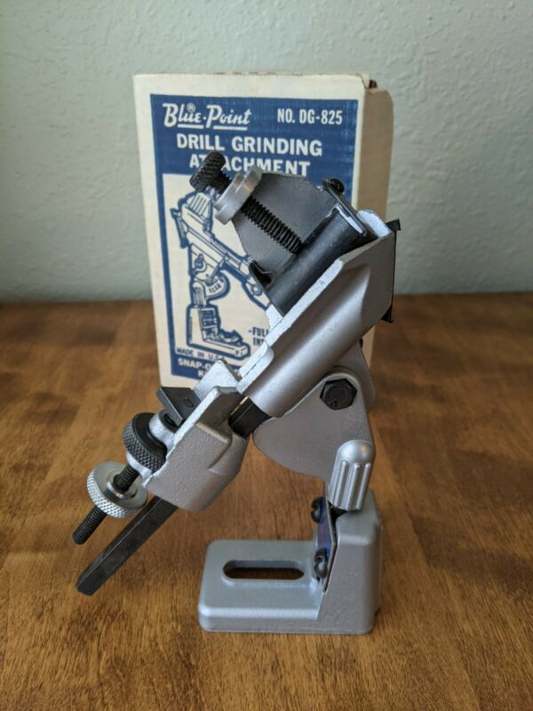 Vintage BLUE POINT drill grinding attachment + box tool Antique Price Guide Details Page