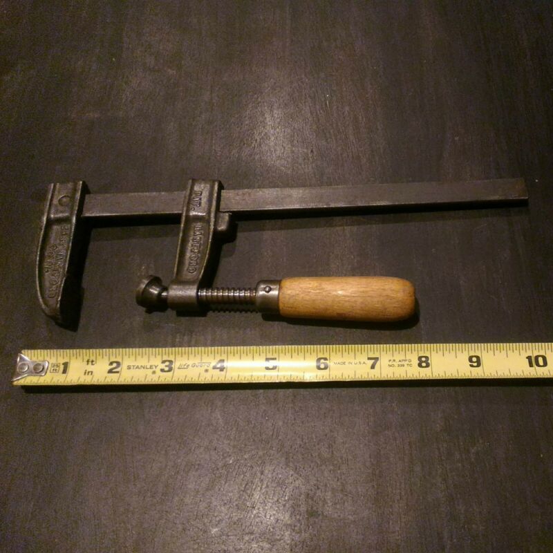 Vintage Hartford Clamp Co. 8" Bar Clamp Antique Price Guide Details Page