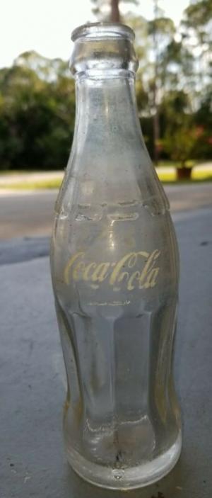 Vintage Coca-Cola Glass Straw Holder Dispenser “Have a Coke” - EUC