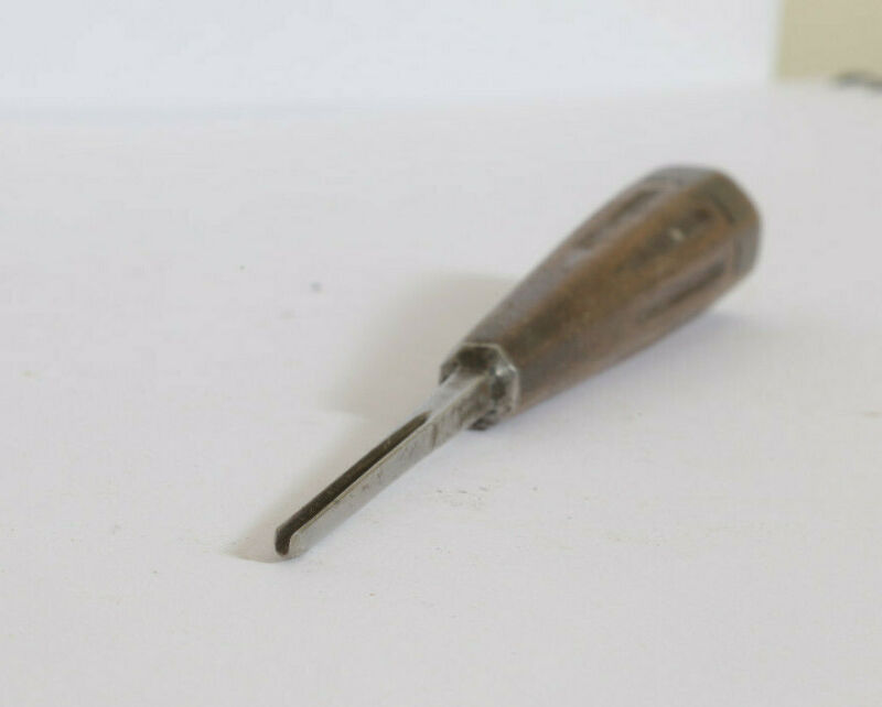 Antique Wood Carving Gouge Tool 11 Veiner Herring Bros. London