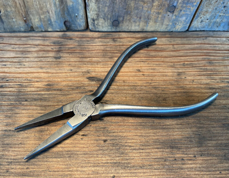 Vintage Kraeuter Needle Nose Pliers/Cutters Model 16716 Clean and