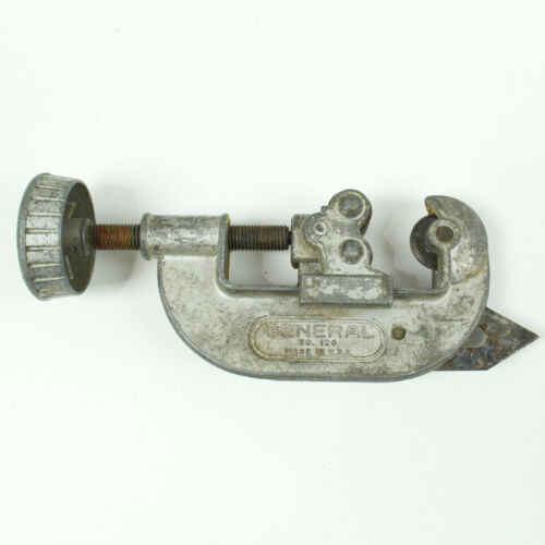 Vintage General 120 Pipe Tube Cutter Antique Price Guide Details Page