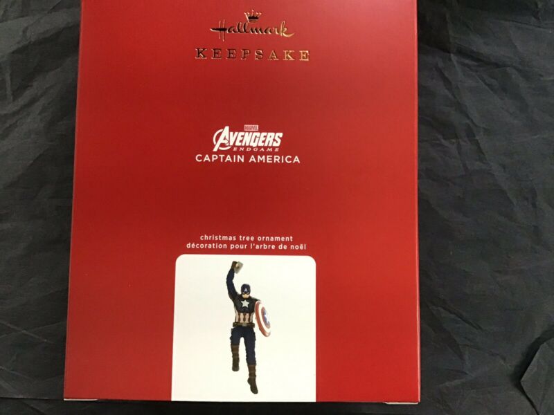 hallmark captain america ornament 2020