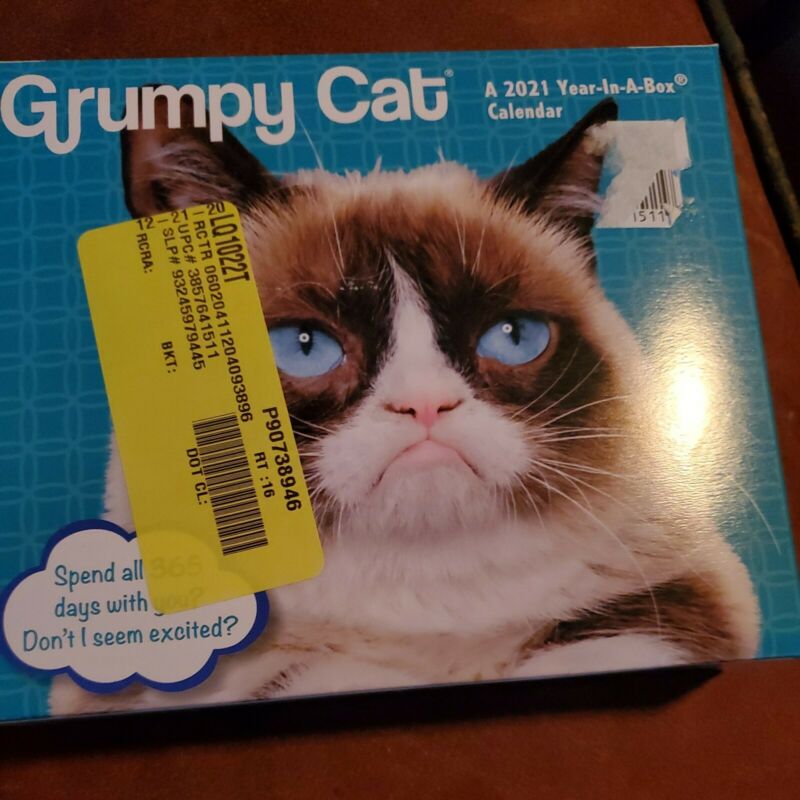 Grumpy Cat 2021 Year in a Box Calendar Antique Price Guide Details Page