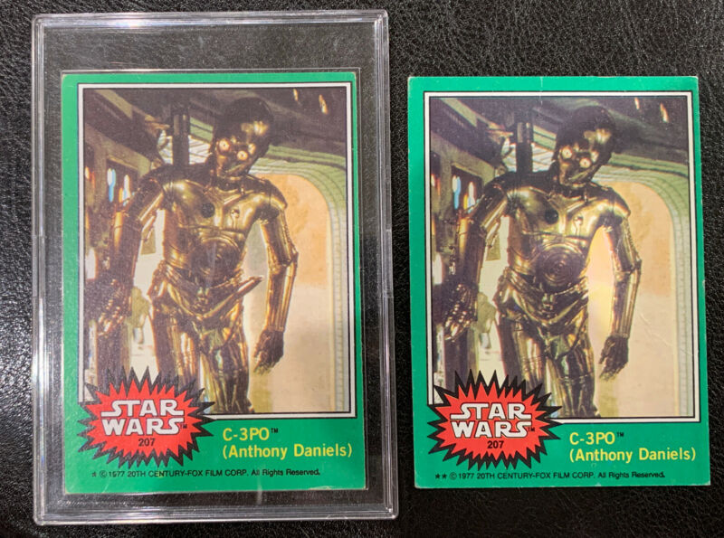 1977 topps star wars 207