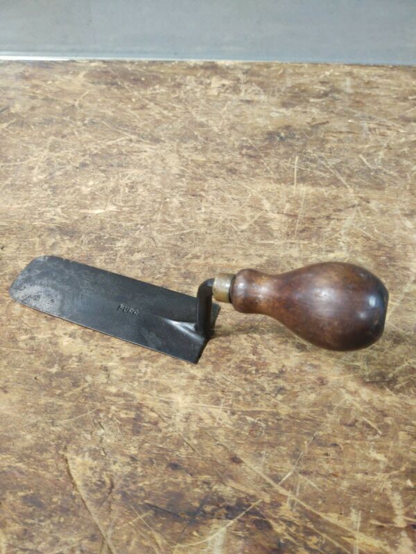 Vintage Foundry Mold Tool Burr Spoon Gate Cutter Burr Trowel Mason