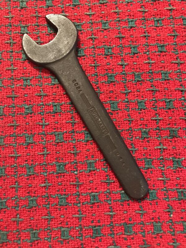 VINTAGE 9/16" WILLIAMS CHECK NUT WRENCH 602A USA Machinist Thin Profile