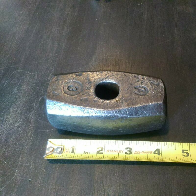 Antique Vintage Atha Tool Co. 3 Lb 3 Oz. Sledge Hammer Head Horseshoe