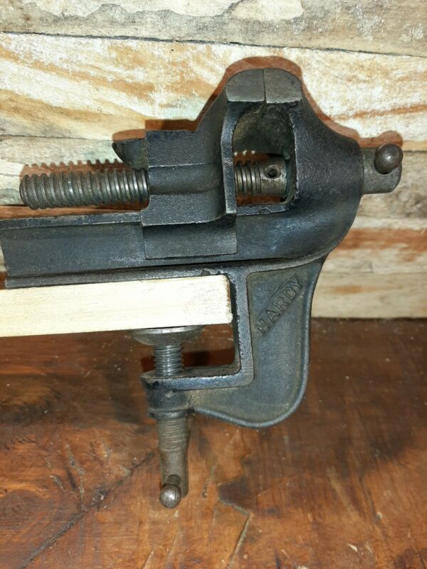 VINTAGE 2'''' Hardy Table Mount ANVIL VISE Made in USA vice Jewelers