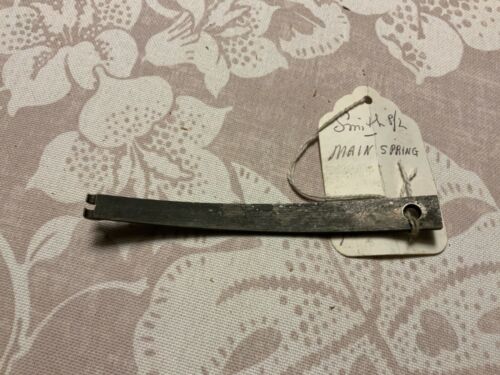 Smith CARBINE mainspring original civil war parts gun -- Antique Price ...