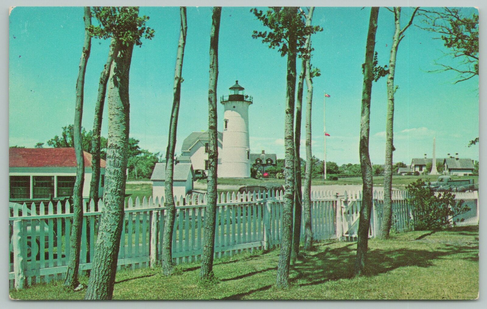 Chatham MassachusettsLight House On Cape CodStandard Chrome Postcard