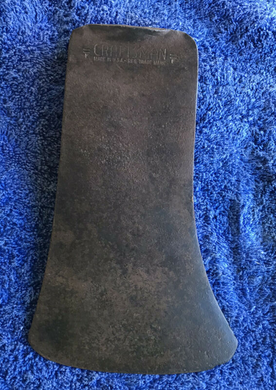 Vintage Craftsman Axe USA 3. lbs 10 oz Single Bit Axe Head Antique