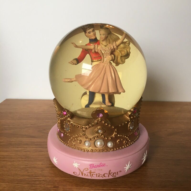 Barbie In The Nutcracker Snow Globe Music Box Waltz Of The Flowers