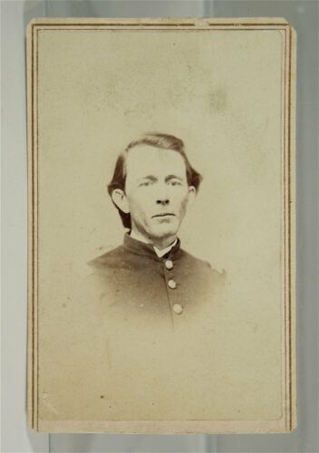 1860s CIVIL WAR UNION ARMY OFFICER CDV PHOTOGRAPH BATON ROUGE LOUISIANA ...