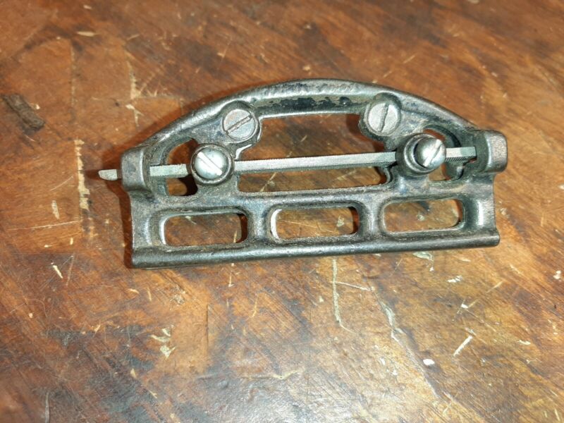 Antique EC STEARNS Saw Jointer Cast Iron Saw Jointer Sharpening Tool