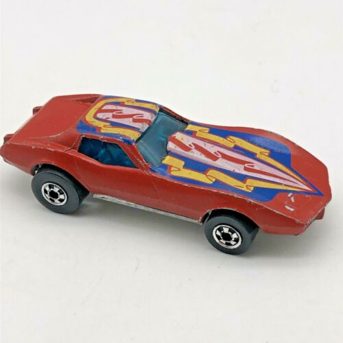 VINTAGE HOT WHEELS FLYING COLORS CORVETTE STINGRAY HONG KONG 1975