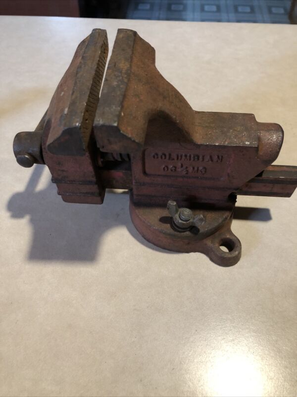 Columbian 03 1/2 M3 Bench Vise Made In Usa Misc Tool Antique Price