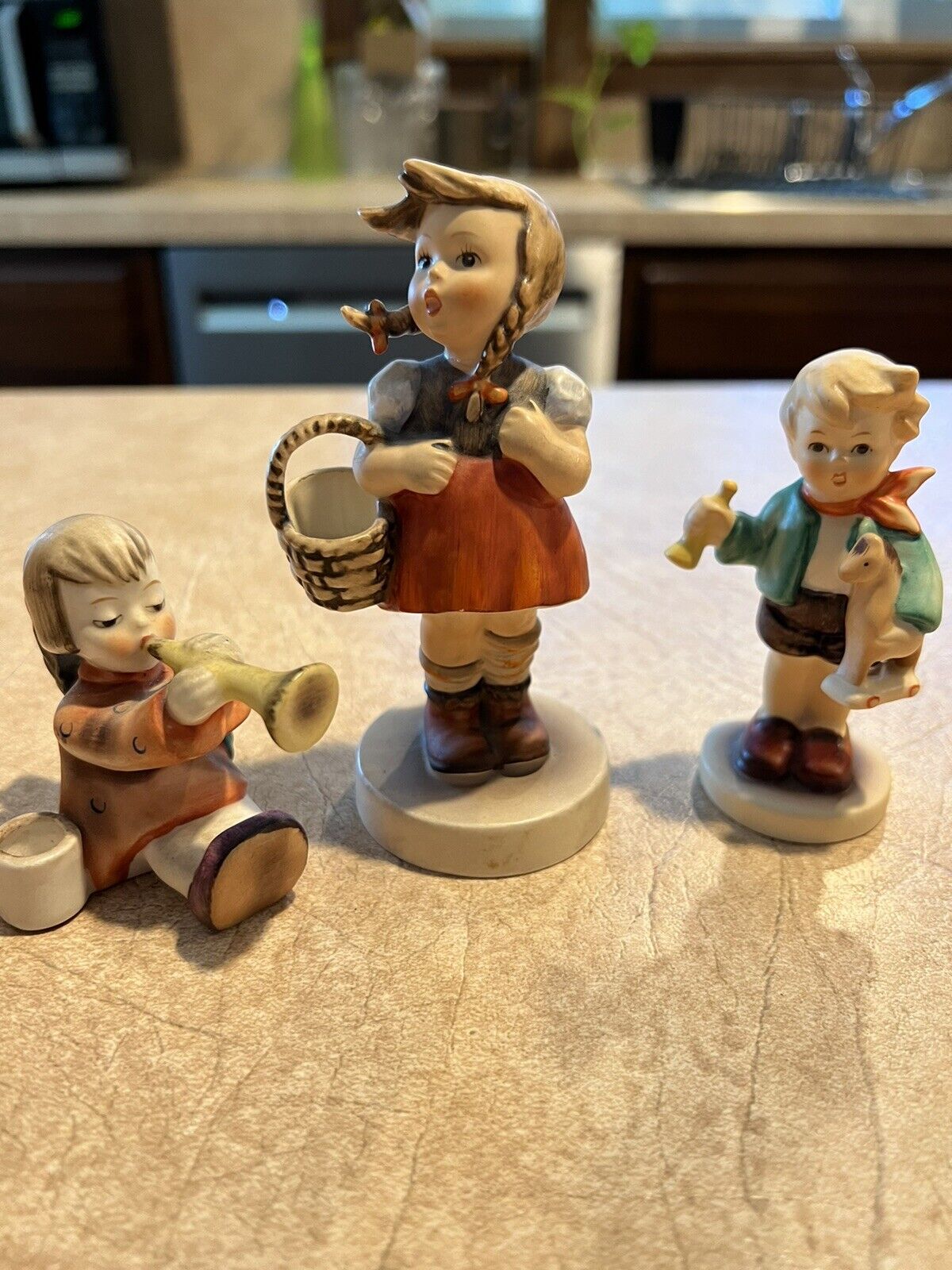 hummel goebel figurines collection— all three as a package Antique