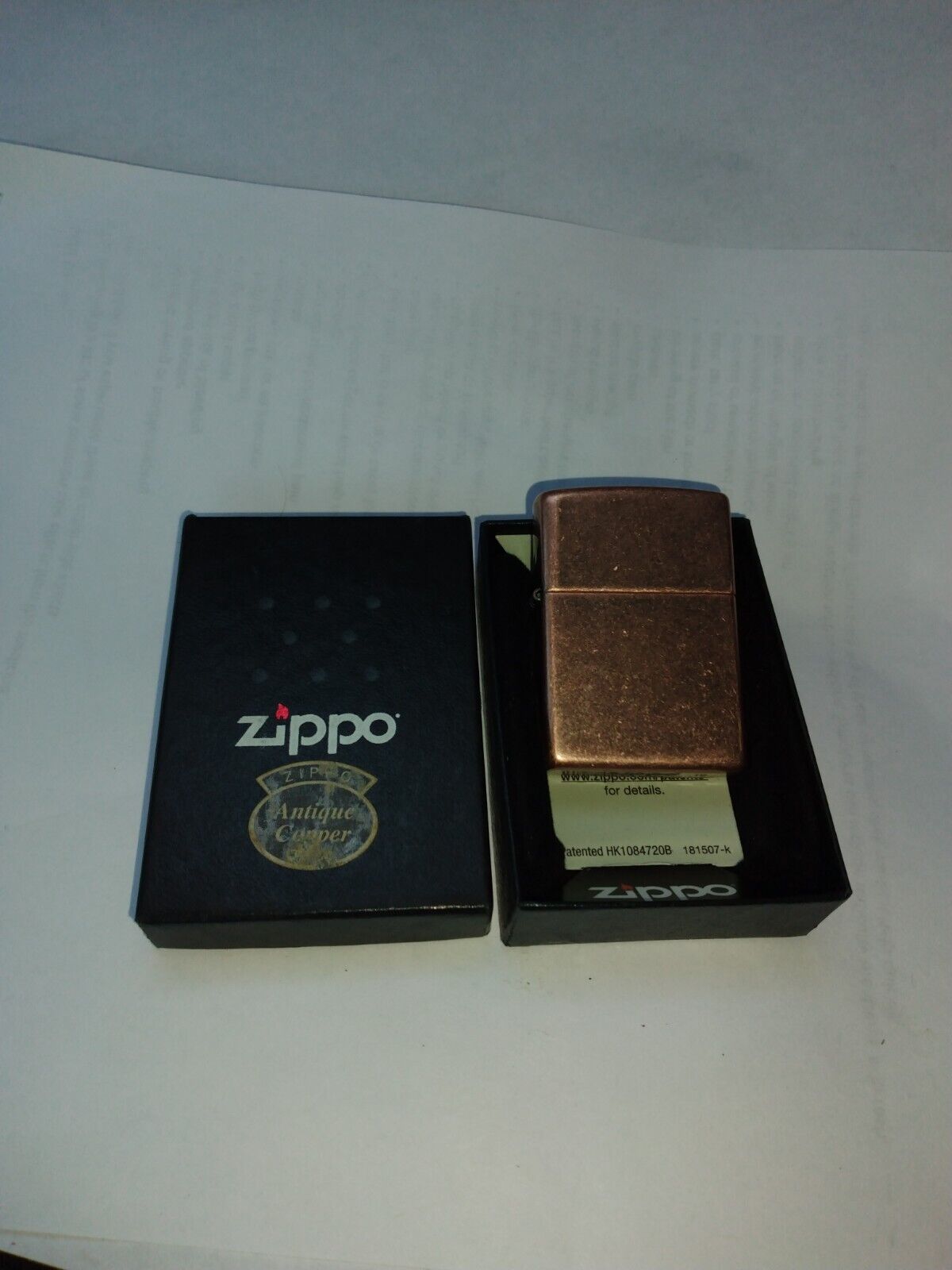 ZIPPO Lighter Regular Antique Copper Marlboro Rewards -- Antique Price ...