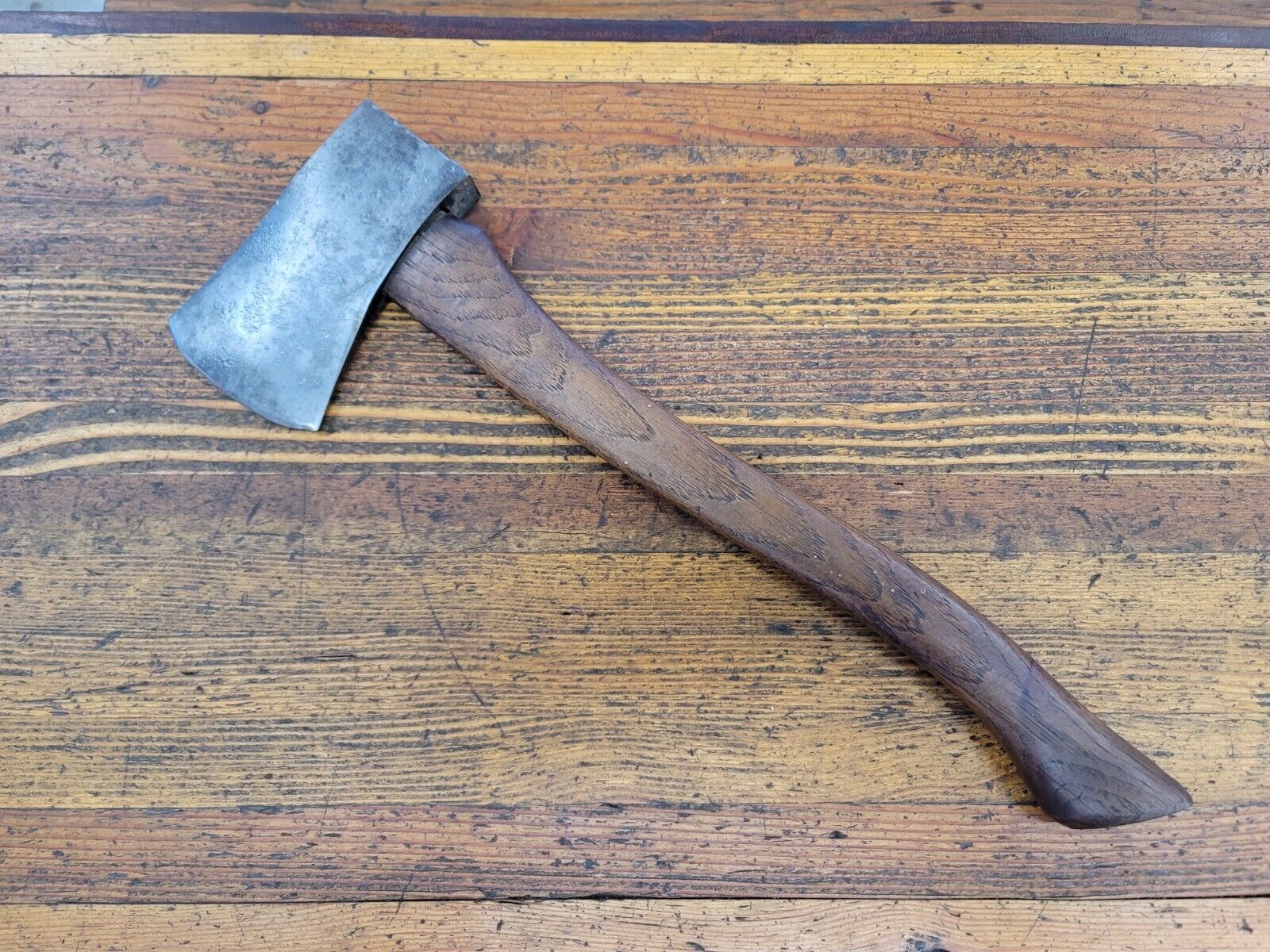 Rare EARLY ANTIQUE Tools COLLINS HOMESTEAD Axe HATCHET Woodworking 1934 ?USA Antique Price