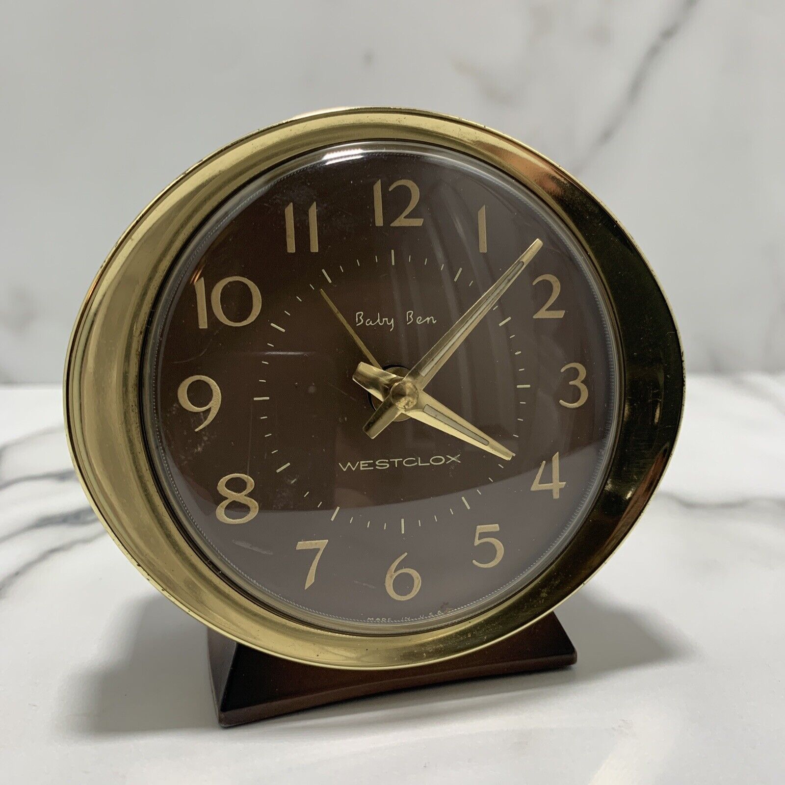 Antique Baby Ben Style 1 Alarm Clock VERY NICE 11/09/1920 DESCRIPTION