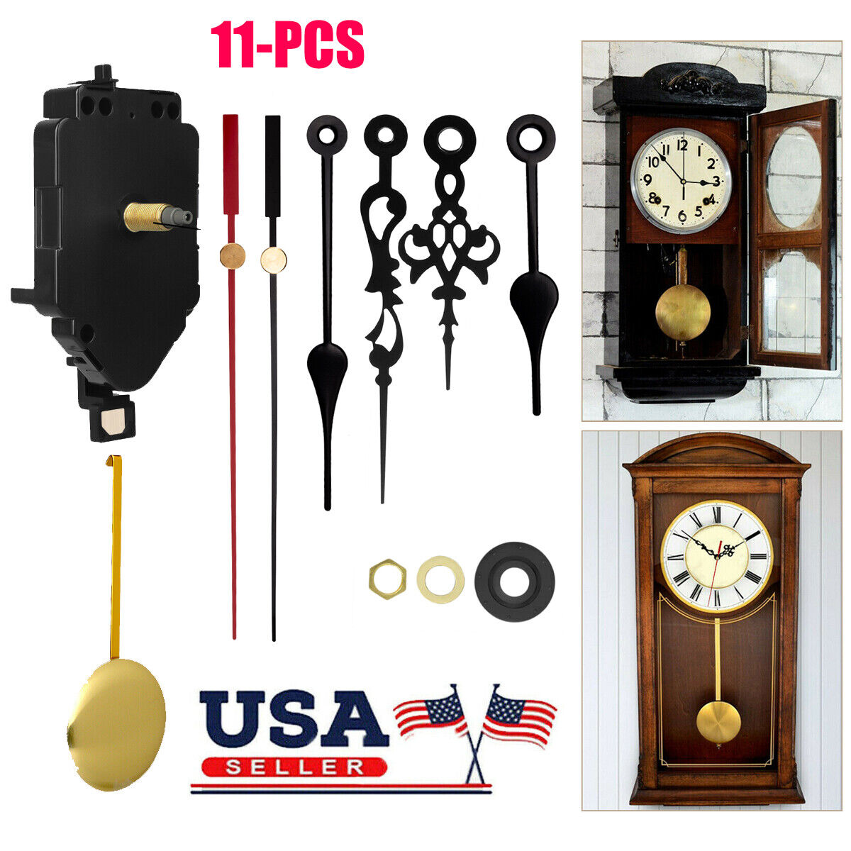 Antique Ansonia Clock RUNS Antique Price Guide Details Page