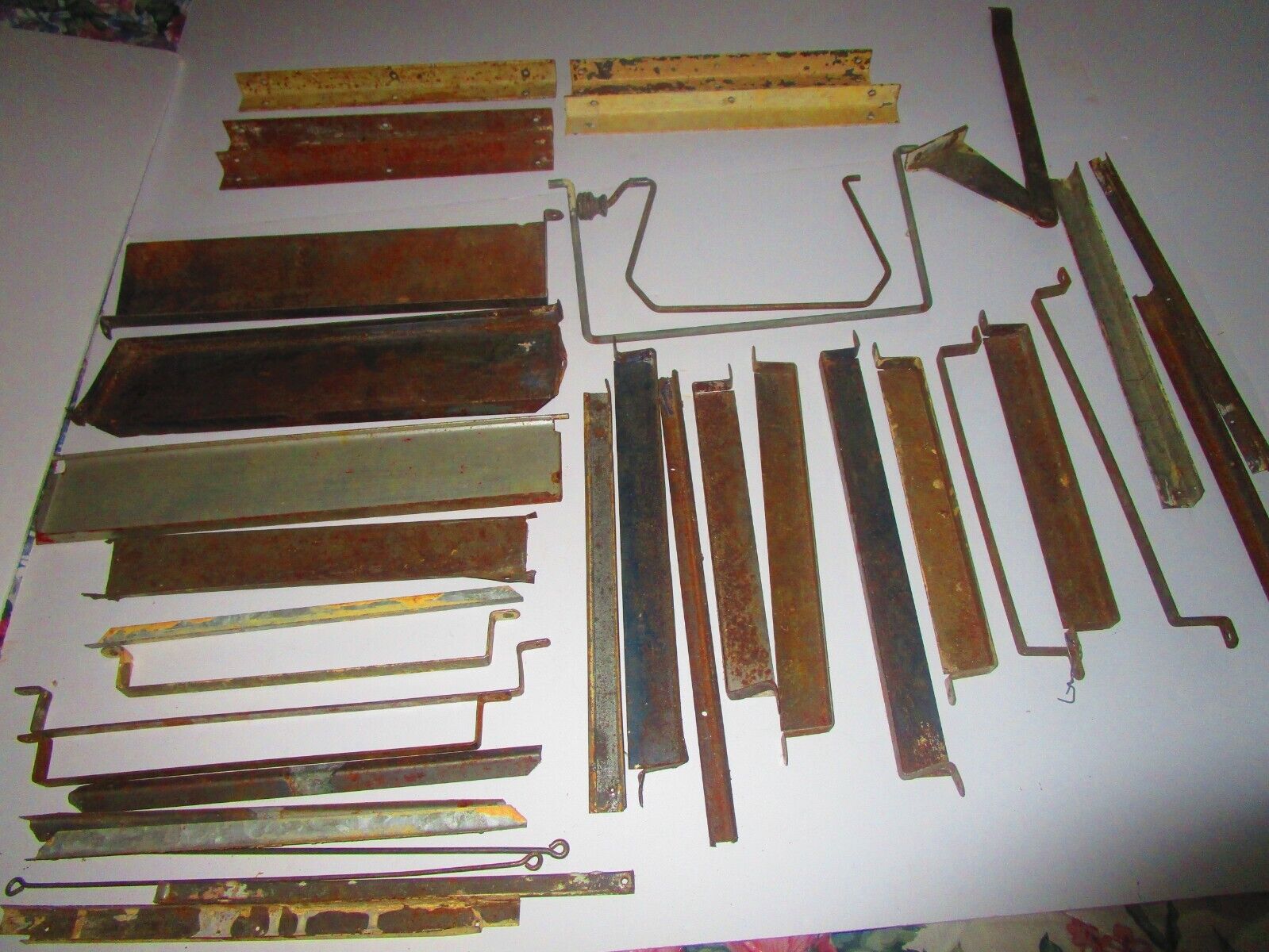 assorted original Hoosier parts Antique Price Guide Details Page