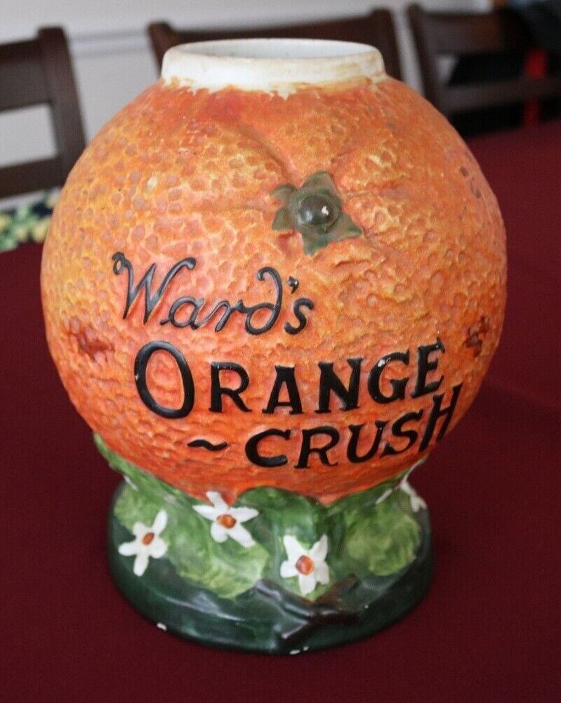 Wards Orange Crush Soda Fountain Ice Cream Parlor Syrup Dispenser Penny