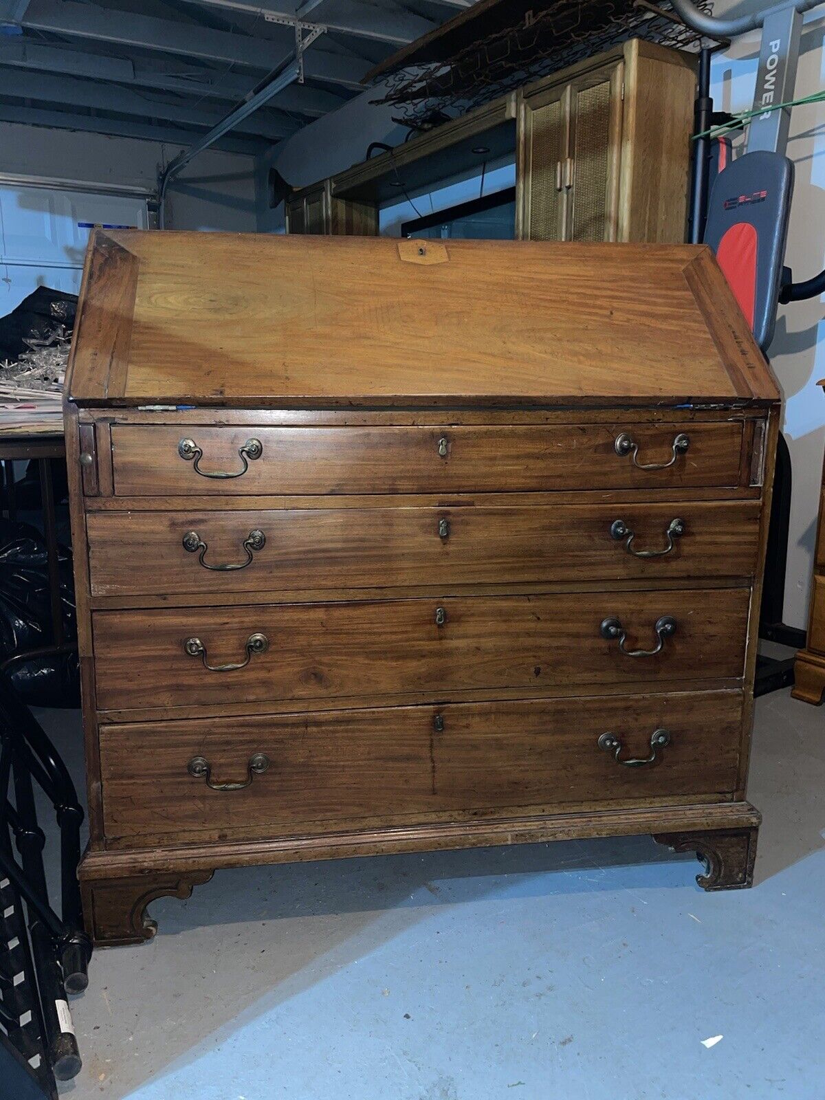 antique secretary desk drop front Antique Price Guide Details Page