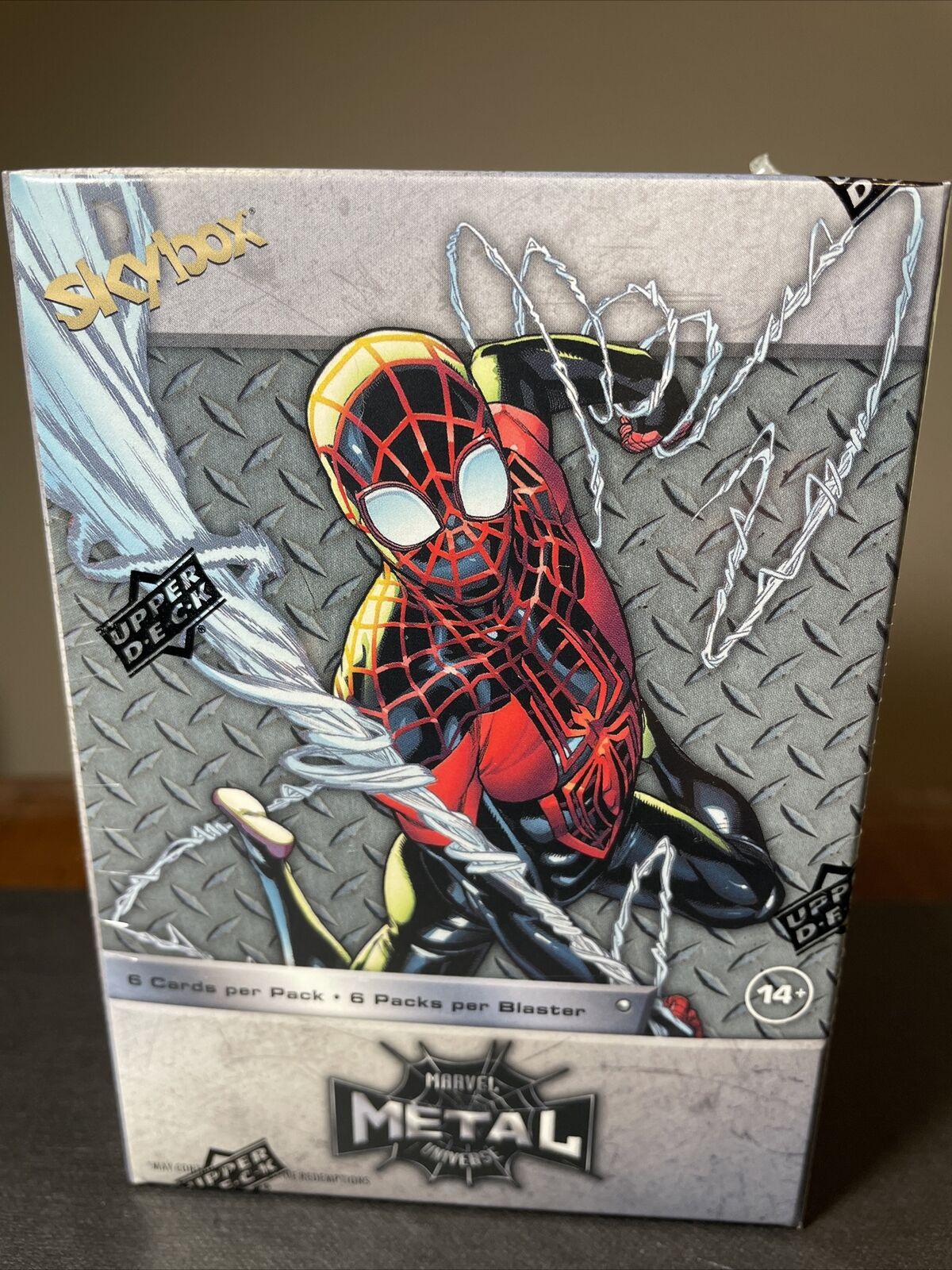 2022 Upper Deck Skybox Marvel SpiderMan Metal Universe Blaster No