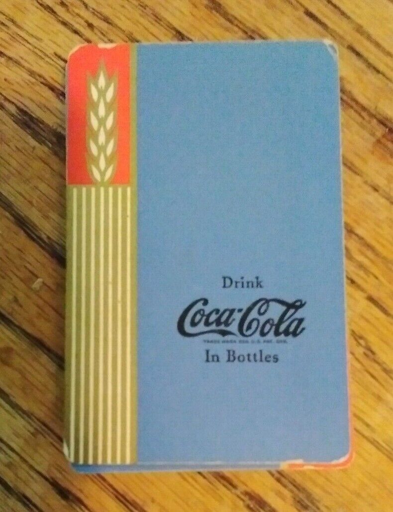 1939 Coca Cola Playing Cards Deck Coke Antique Playing Cards -- Antique ...
