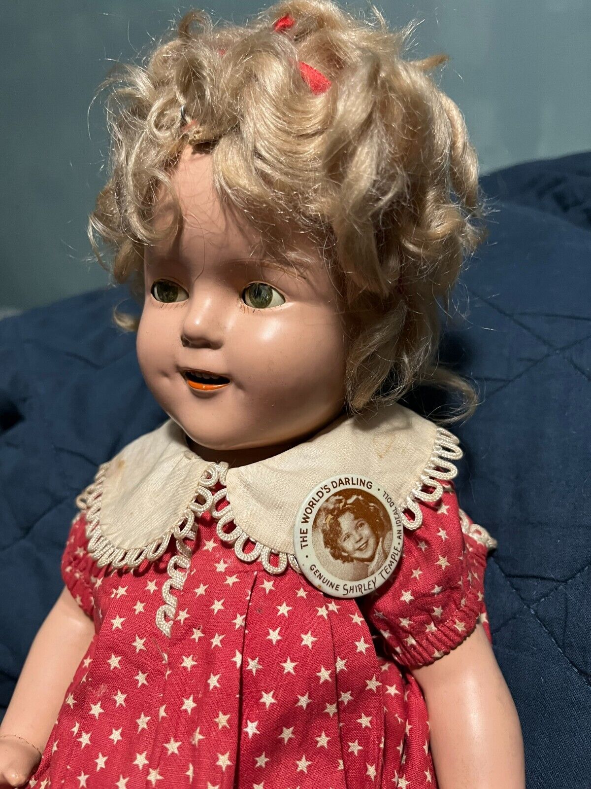 Shirley Temple Doll 1930s Composition Vintage Ideal 1834 Original And Rare Antique Price
