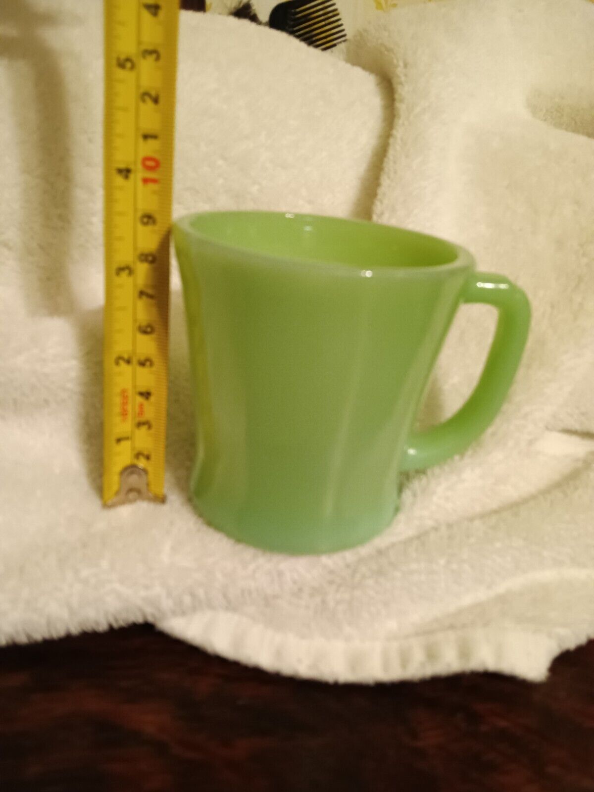Vintage Fire King Jadeite Mug D Handle Antique Price Guide Details Page
