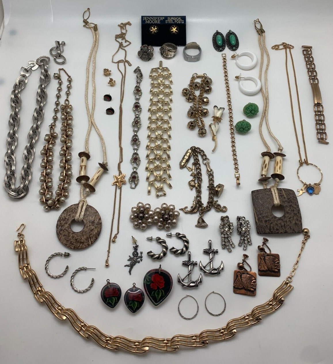 Huge Lot of Vintage Retro Antique Costume Jewelry Collection Set 60s ...