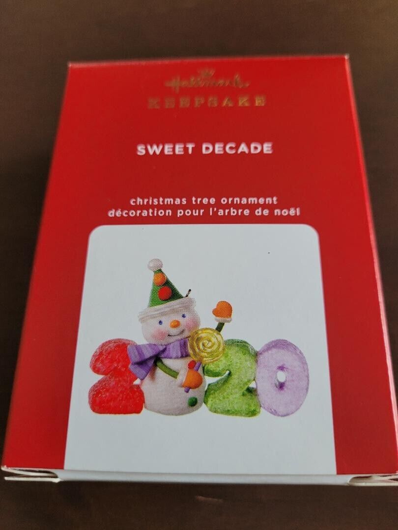 Hallmark 1399QXR9134 Sweet Decade Keepsake Christmas Ornament