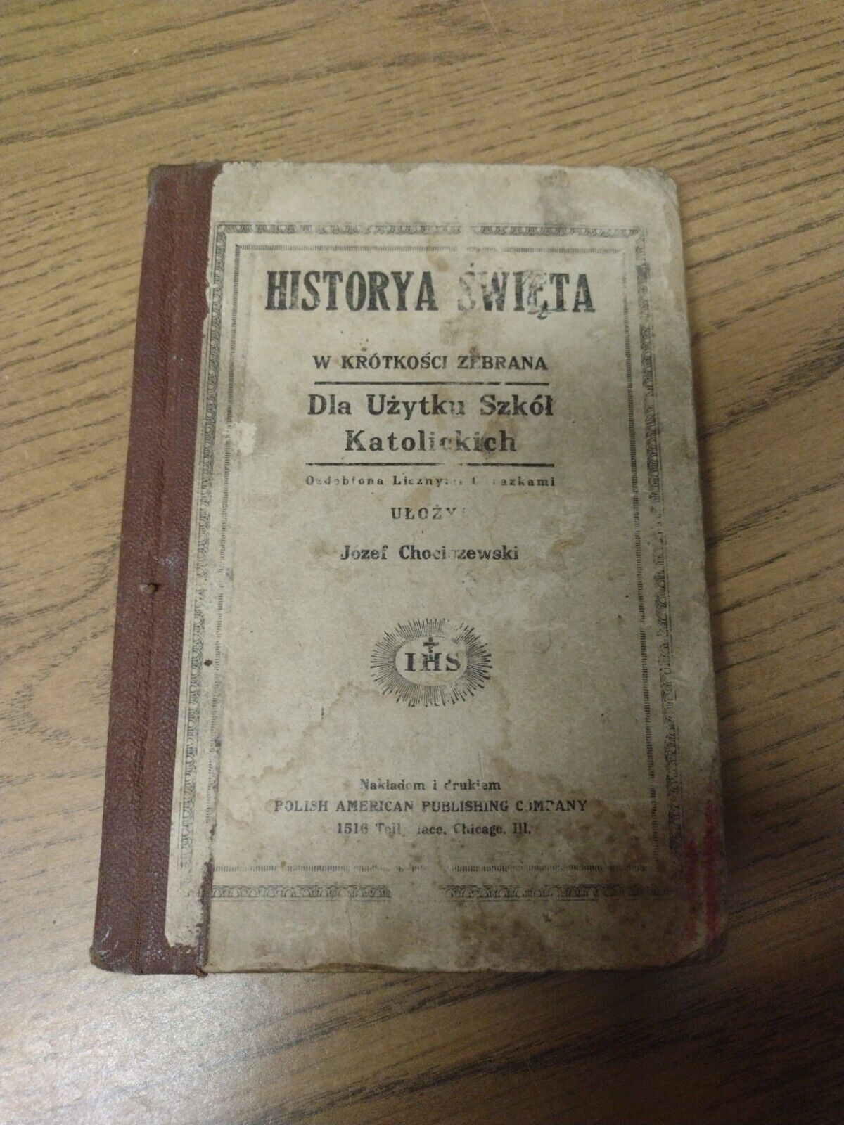 Vintage 1899 History A Swiets Polish History Book Antique Antique Price Guide Details Page