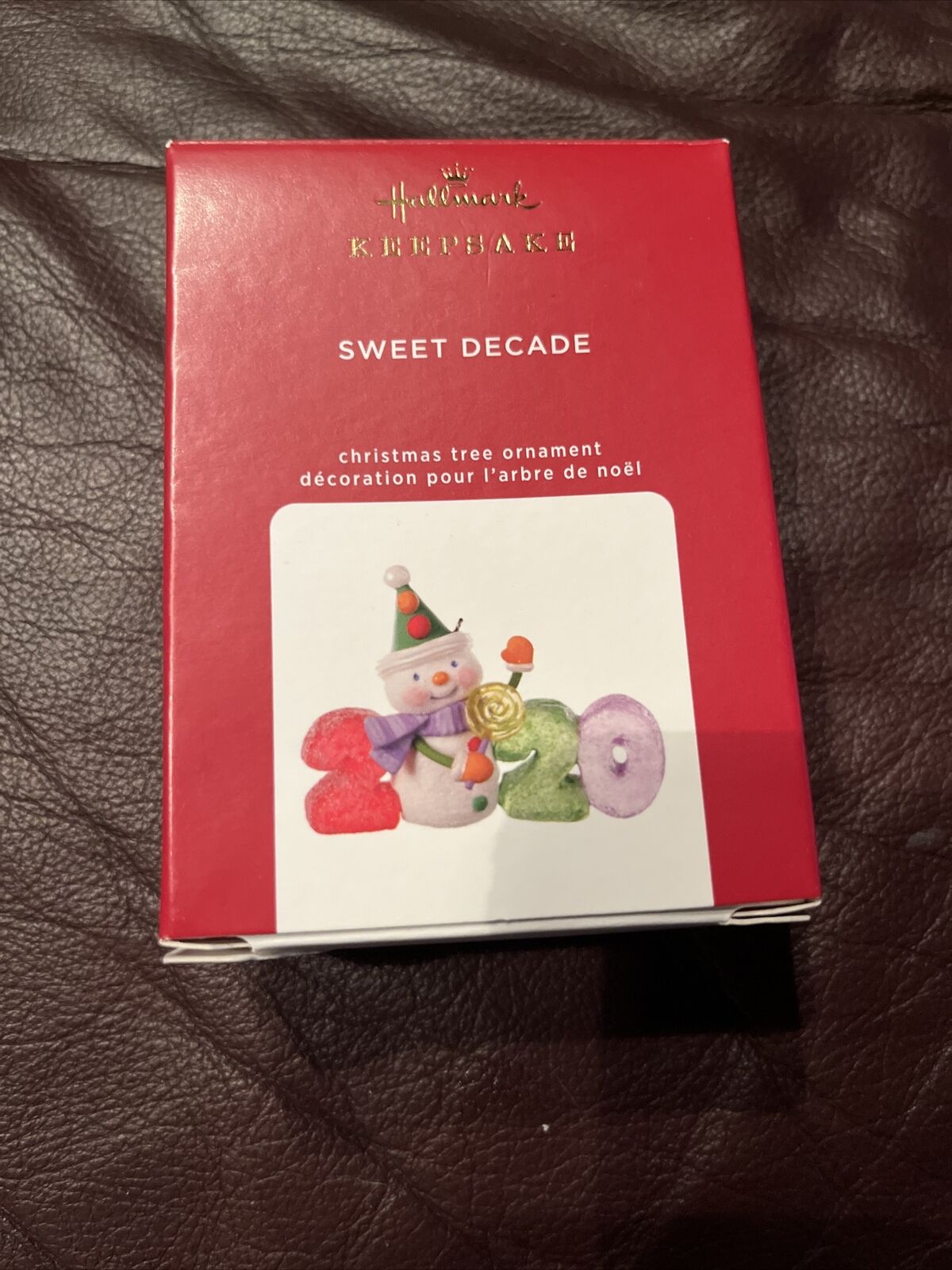 Hallmark 1399QXR9134 Sweet Decade Keepsake Christmas Ornament 2020
