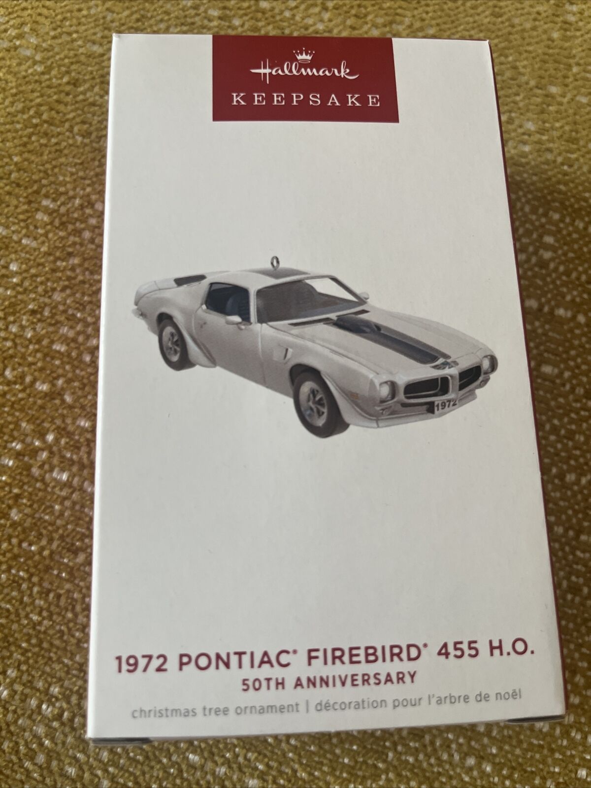 2022 Hallmark Keepsake Ornament 1972 Pontiac Firebird 455 H.O. 50th