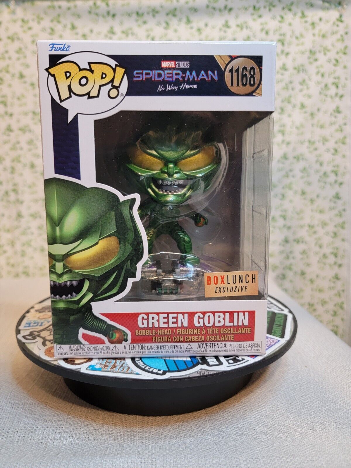 Funko POP Marvel SpiderMan No Way Home Green Goblin 1168 Box Lunch