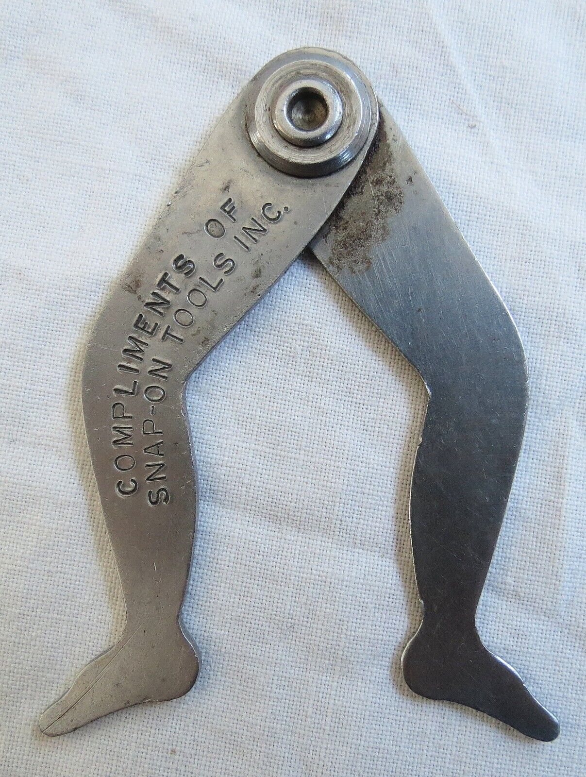 Advertising Dancing Leg Calipers Snap On Mechanic/Machinist Tool Vtg