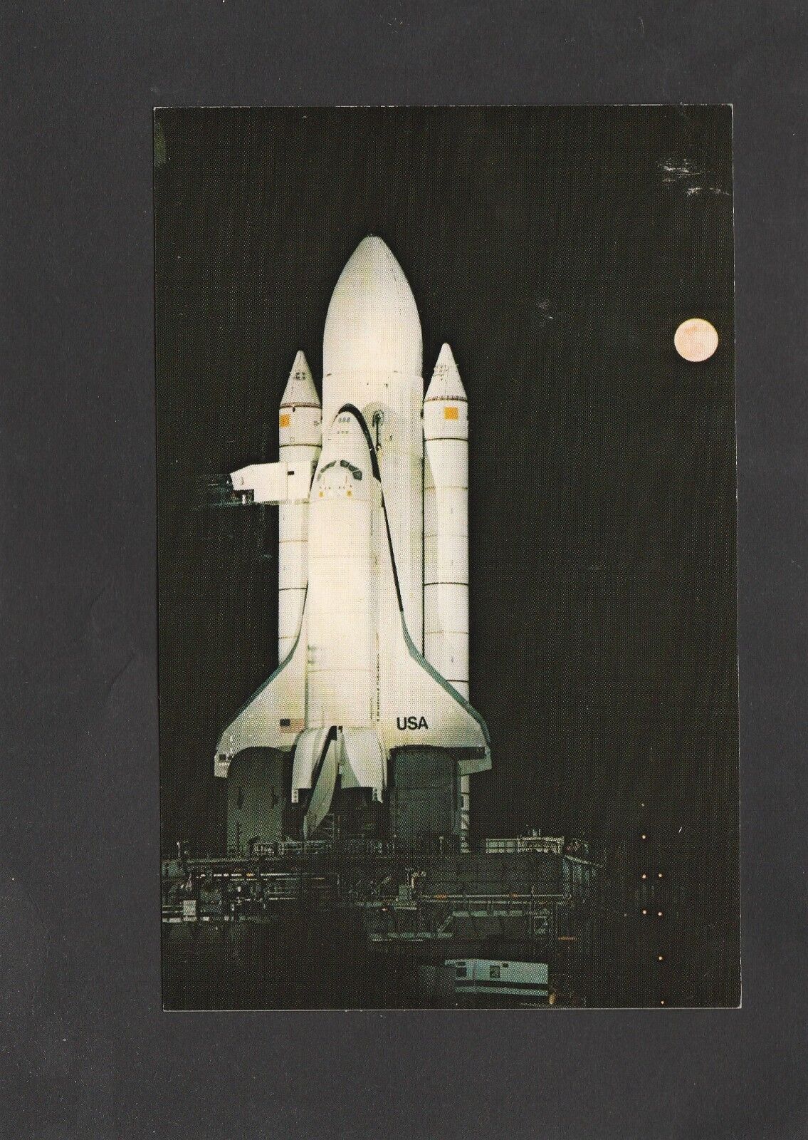 John F. Kennedy Space Center N.A.S.A. Enterprise Space Shuttle Postcard