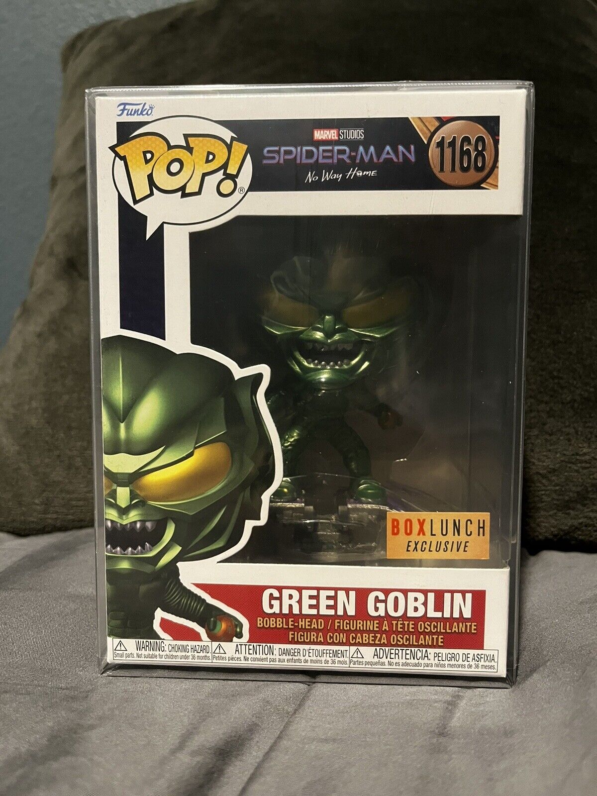 Funko Pop Marvel SpiderMan No Way Home Green Goblin 1168 Box Lunch