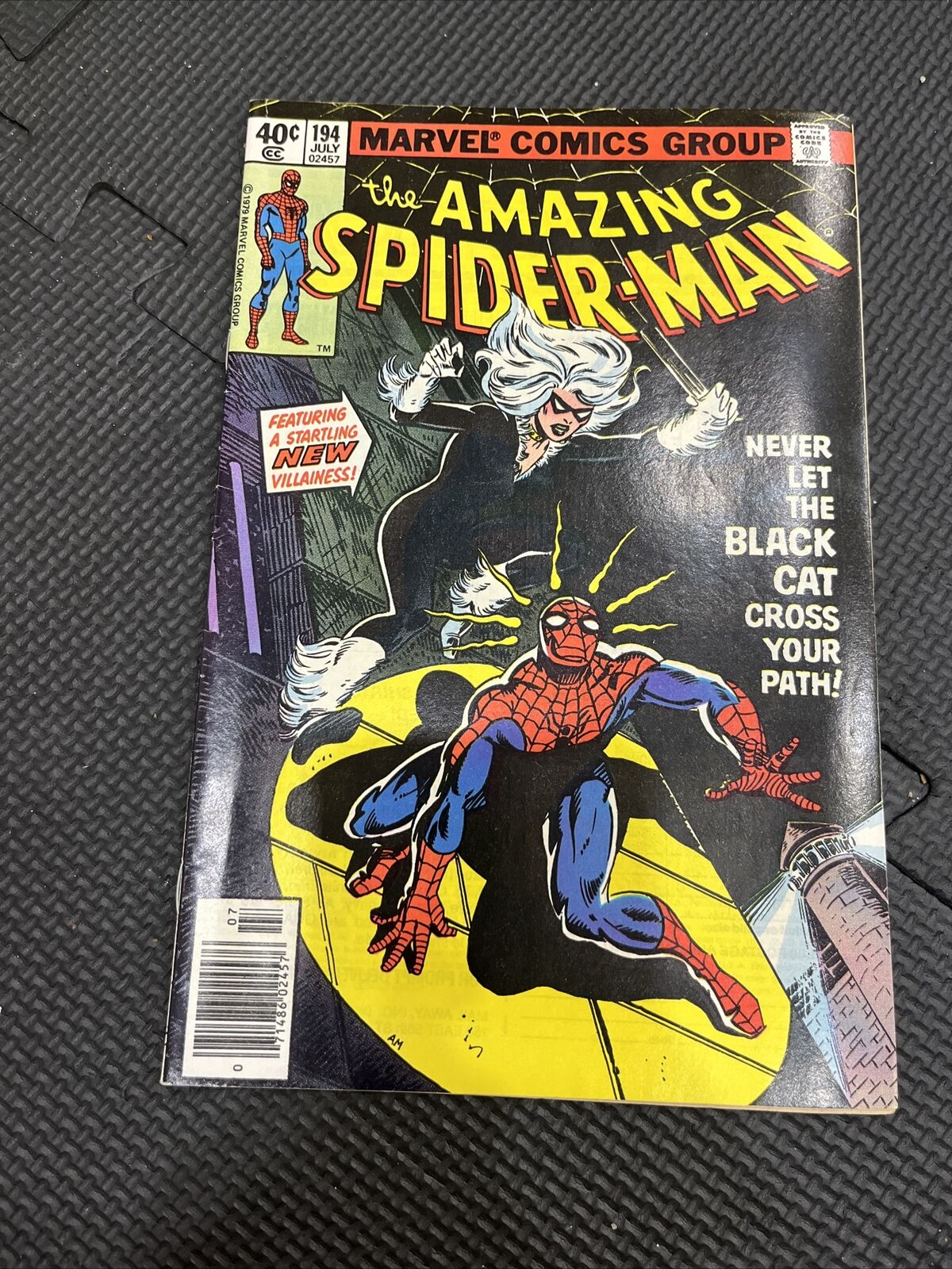 The Amazing SpiderMan 194 comic books 1st appearance Of Black Cat Super ...