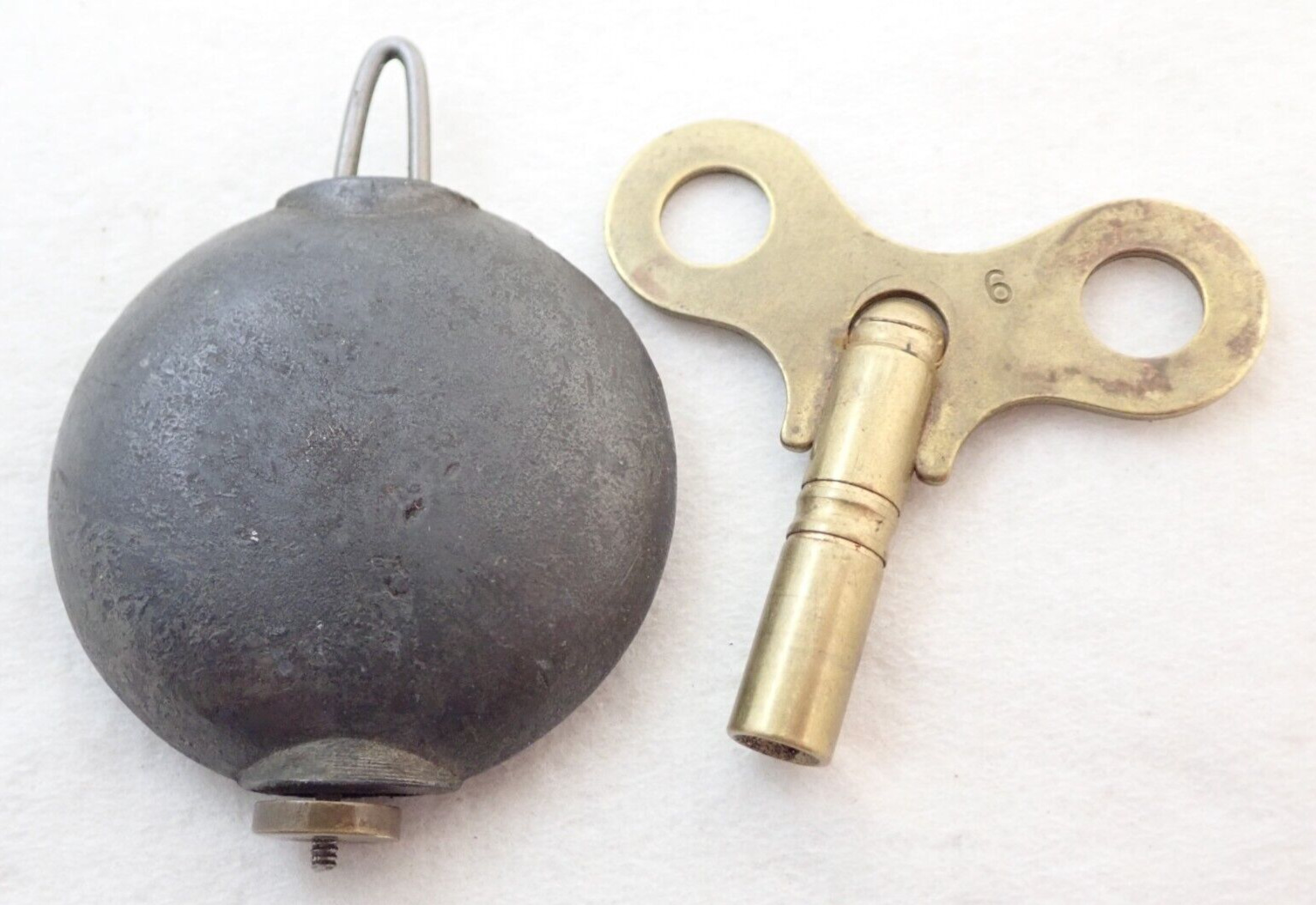 ANTIQUE SETH THOMAS MANTEL SHELF CLOCK PENDULUM KEY PARTS REPA