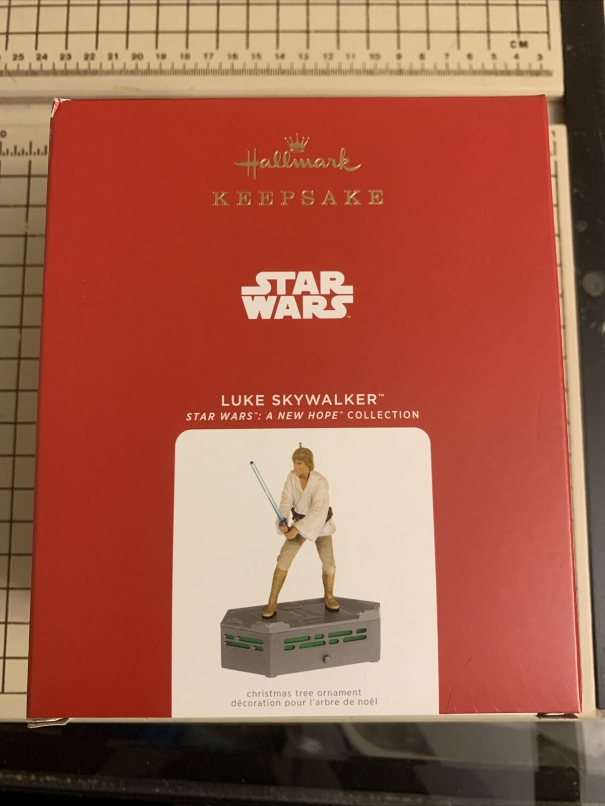 2022 Hallmark Star Wars Luke Skywalker Storytellers Interactive Light
