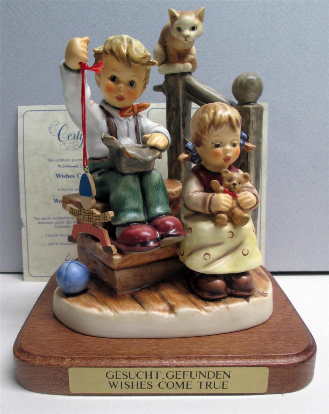 HUMMEL GOEBEL 2025 34WISHES COME TRUE34 1st issue Wonder of Childhood