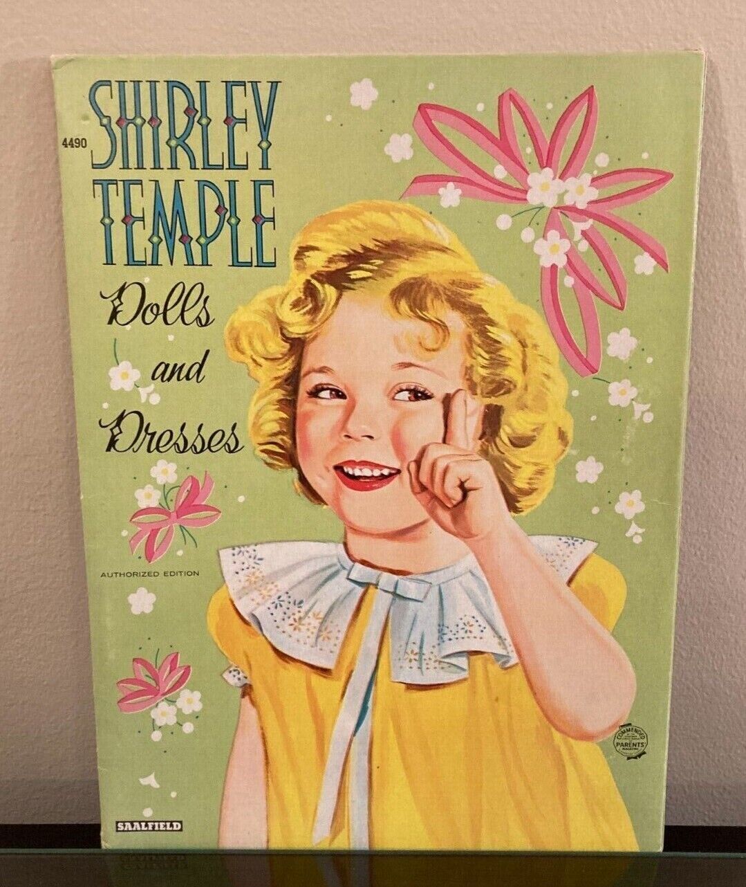 Vintage Shirley Temple Dolls and Dresses Paper Dolls Saalfield 4440 ...